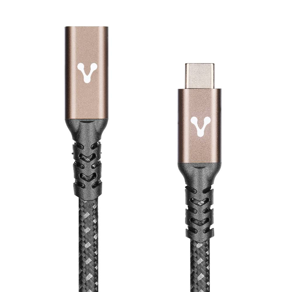 Cable USB Vorago CAB-127 Extensión USB tipo C - hasta 100W, 1m Cable USB Vorago CAB-127 Extensión USB tipo C - hasta 100W, 1m